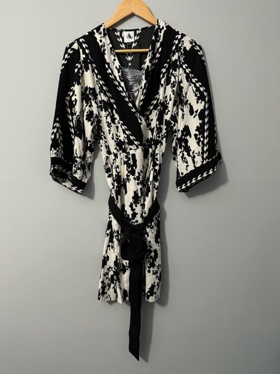 Cabi New NWT X-Factor Dress #6369 Black & White floral XXS - XXL Was $158 - Picture 3 of 16